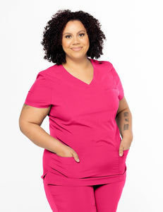 CSCRUBS COMFORT COLLECTION V-NECK TOP | COMFORT WT3 (SIZE: 2X-3X)